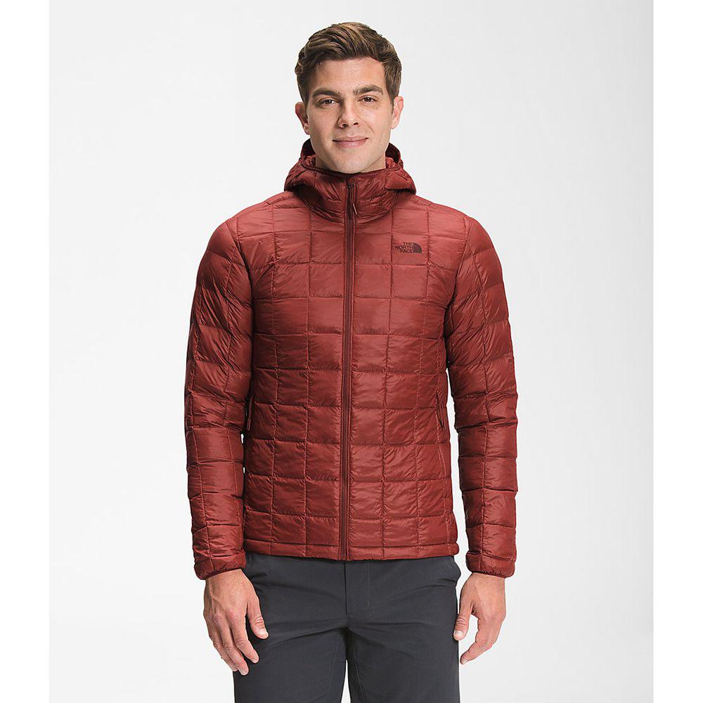 The North Face Thermoball™ Eco Ανδρικα Μπουφάν Με Κουκούλα - Κοκκινα (AMTR59082)